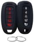 Reprotecting Silicone Rubber Key Fob Cover Compatible With 8*4.5, Black. Fixed Price $21.90.