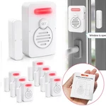 Personal Door Sensor Alarm Low/loud 50 To 90 Db Voice Window Burglar Alert 8PACK. Fixed Price $114.64.