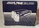 Alpine SEC-8052 Car Alarm Box And Manual Only. Fixed Price $33.99.