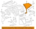 Gm Oem 16-19 Cts Instrument Panel Components-upper Trim 23275301. Fixed Price $181.57.