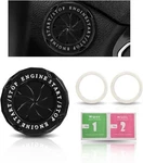 Anti-scratch Rotary Ignition Cover & Push Start Stop Button Protector, Universal. Fixed Price $12.99.