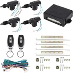 Autohaux 4 Doors Central Locking System Car Keyless Entry Kit With Actuat. Fixed Price $54.30.