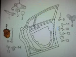 New Mopar Power Door Lock Latch Actuator Motor 2013 -2106 Charger, Chrysler 300. Fixed Price $29.99.