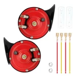 2PCS 12V Loud Car With Installation Tools,upgraded 300DB Motorcycle Horn.... Fixed Price $15.22.