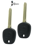 Pair Of New Toyota 4D-67 Transponder Chip Ignition Key Blade Replace TOY44H-PT. Fixed Price $29.95.