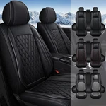 For Subaru Leather Car Seat Covers Set Front Rear Bench Protectors Pad. Fixed Price $48.87.