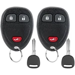 Npauto 2PCS Key Fob With Ignition Replacement For Chevy Silverado Black. Fixed Price $33.84.