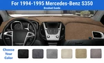 Dashboard Mat Cover For 1994-1995 Mercedes-benz S350 (brushed Suede). Fixed Price $78.95.