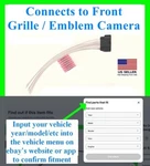 Fits Nissan Armada Infiniti Front Camera Connector Plug Wiring Pigtail Harness. Fixed Price $29.89.