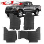 All-season Protect Floor Mats Liners Front+rear 2019-2022 Ford Ranger Super. Fixed Price $46.00.