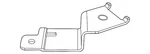 Genuine Volkswagen Bracket 5C0-951-217-A. Fixed Price $36.16.