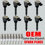 8X Oem Ignition Coil + Spark Plugs For Mercedes-benz E550 G550 S550 V8 UF535. Fixed Price $87.70.