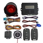 Banvie Car Alarm System Remote Start Kit & Push To Engine 2.WITH Siren. Fixed Price $68.07.