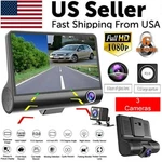 1080P 4" Dual Lens Hd Car Dvr Rearview Video Dash Recorder Camera G-sensor. Fixed Price $25.79.