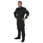 G-force Driving Suit One-piece Single Layer Pyrovatex 2X-LG Black Top. Fixed Price $139.00.