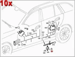 Genuine Mercedes Cla Cls Fillister Hd Screw 10 Pcs 0069900912. Fixed Price $11.91.