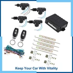 Pack (1) 4 Doors Central Locking Keyless Entry System Kit With Remotes. Fixed Price $28.49.