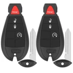 Vurkcy Key Fob Replacement For 2013-2021 Dodge Ram 1500/13-18 2500 Black. Fixed Price $42.84.