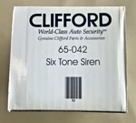 Clifford Six Tone Siren 65-042, Nos. Fixed Price $35.00.