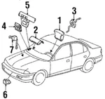 Genuine Ford Front Sensor 97BZ14B004AA. Fixed Price $72.08.
