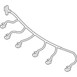 New Genuine Mercedes-benz Wire Harness 1565401908 Oem. Fixed Price $30.84.
