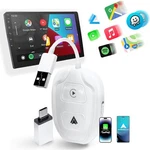 In 1 Wireless Carplay & Android Auto Adapter, 2024 Upgrade Plug Dongle. Fixed Price $49.99.