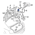 For Audi S4 2002-2009 Rear Deck Lid Latch. Fixed Price $224.91.