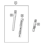 For Jeep Grand Cherokee 2024-2025 Mopar 68577145AA Passive Entry Antenna. Fixed Price $20.44.