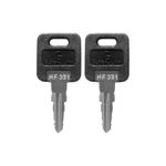 Pair Fic Fastec Precut To HF311 Rv Trailer Keys Ef Are The Same. Fixed Price $13.50.