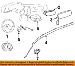 Used Steering Column Fits: 1996 Saturn Series Floor Shift Grade. Fixed Price $166.21.