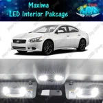 Canbus White Led Lights Interior Kit Package Bulbs For 2009 - 2014 Nissan Maxima. Fixed Price $17.39.