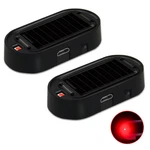Shudyear Car Solar Power Simulated Dummy Alarm Anti-theft Led Flashing Red. Fixed Price $17.73.