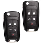 Mechanmagic Flip Key Fob Replacement Fits For Chevy Equinox Camaro 2010-2019 .... Fixed Price $35.05.