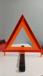 Roadside Emergency Safety Triangle Set 3 Pack Red Case Reflective Warning Signal. Fixed Price $25.99.