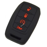Zorratin Silicone Remote Key Fob Cover Case 4 Buttons, Black W/ Red. Fixed Price $14.46.