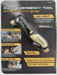 Durapro Auto Emergency Tool With Led Flashlight And Digital Tire Gauge - New. Fixed Price $13.00.