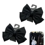 Wzp 2PCS Car Seat Headrest Hooks, Cute Bow Purse Hook, Auto Black. Fixed Price $10.93.