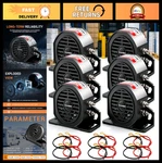 Heavy-duty Backup Alarm 110DB Waterproof 12V-48V For Trucks, Vans & Lorries 6P. Fixed Price $129.99.