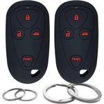 Gfdesign 2 Pcs Silicone 4 Buttons Key Fob Cover Remote Case Black With Red. Fixed Price $17.17.