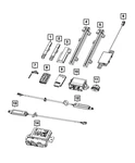 Genuine Mopar Passive Entry Antenna 68576274AA. Fixed Price $9.33.