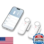 Tecknet Door Alarms When Opened 2.4G Wifi Smart Sensor Chime App. Fixed Price $40.21.