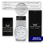 E6B Flight Computer For Pilots Includes Aviation Plotter, Guidebook Case .... Fixed Price $66.75.