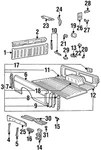 Genuine Nissan Lock 93932-01G00. Fixed Price $24.17.