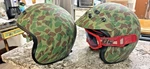 Zamp Open Face Motorcycle Helmets Dot Approved Camo Green. Fixed Price $99.95.