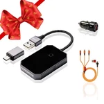 Wireless Carplay Adapter 2024 For Apple Iphone Android Auto Bluetooth.... Fixed Price $69.48.