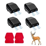 Sylvil 4 Deer Whistles For Car, Auto Save Warning Pcs, Black. Fixed Price $7.71.