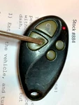 1-CODE Alarm Keyless Remote Elvatdb Red Light 4-BUTTON Car Starter Fob Entry. Fixed Price $11.97.