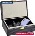 Ticonn Faraday Box, Key Fob Protector, Carbon Fiber Cage Signal Bloc. Fixed Price $32.05.