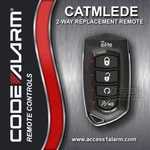 New Code Alarm Elite Catmlede 2-WAY 4-BUTTON Remote Control H50TR72. Fixed Price $69.99.