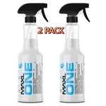 2 Pack Maxlone Car Spray With Triphene, Quick & Wipe All Purpose Waterless. Fixed Price $28.87.